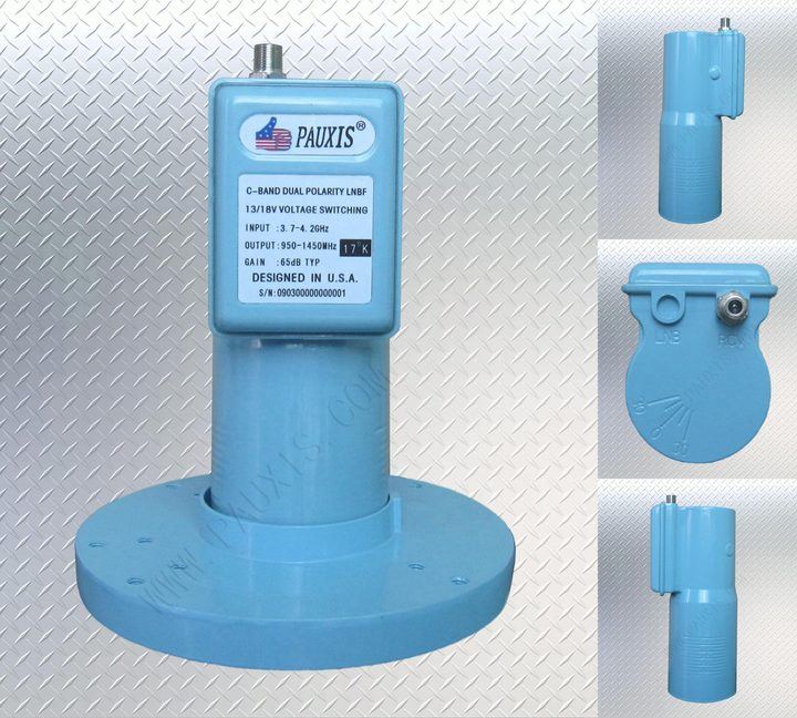 PAUXIS C-Band LNBF DP02-A