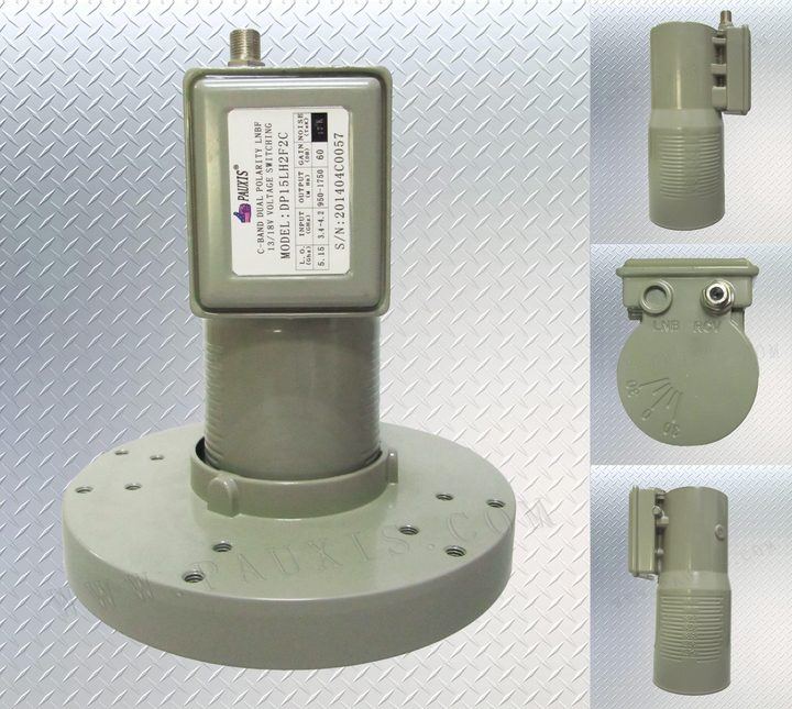 PAUXIS C-Band LNBF DP15