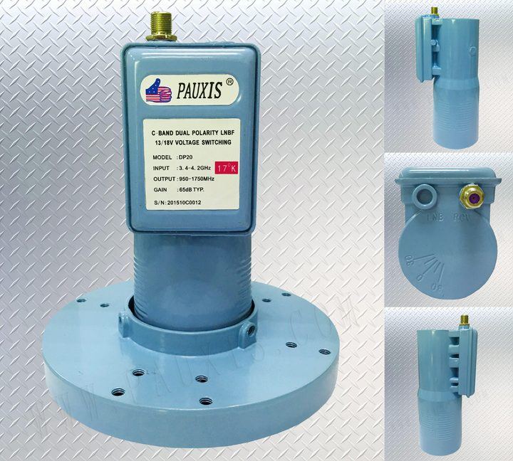 PAUXIS C-Band LNBF DP20