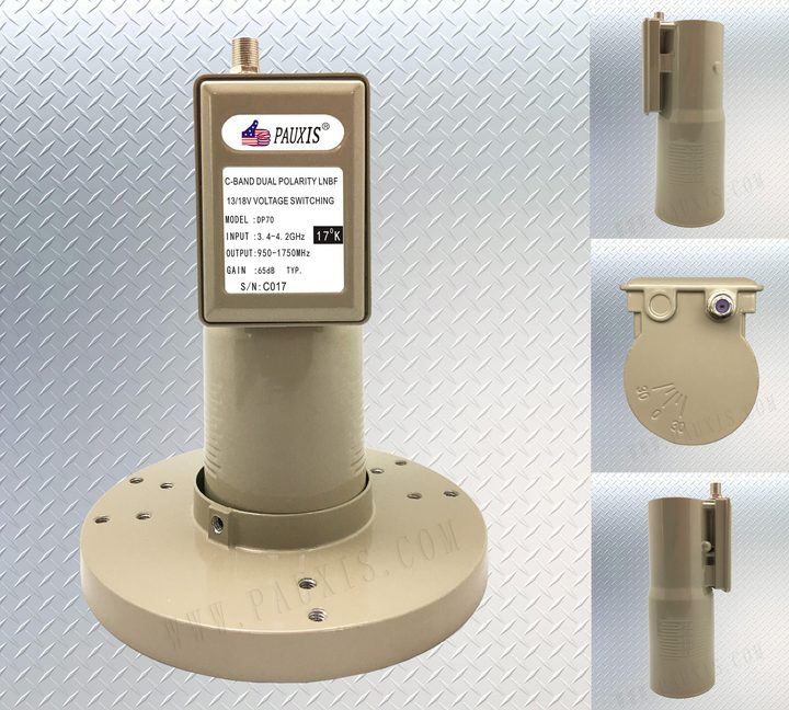 PAUXIS C-Band LNBF DP70