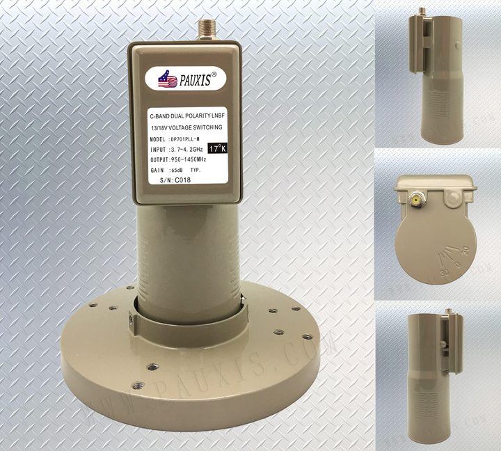 PAUXIS C-Band LNBF DP701