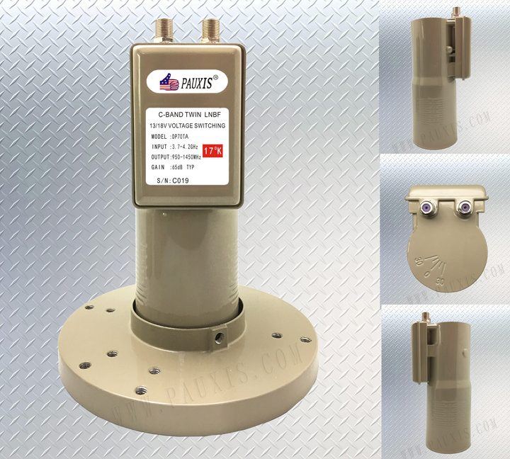 PAUXIS C-Band LNBF DP70T-A