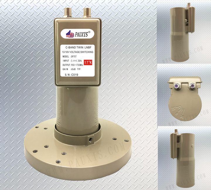 PAUXIS C-Band LNBF DP70T