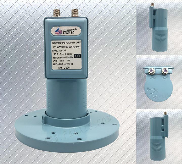 PAUXIS C-Band LNBF DP722