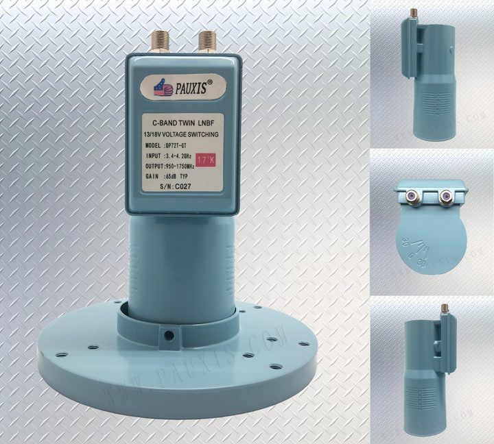 PAUXIS C-Band LNBF DP72T