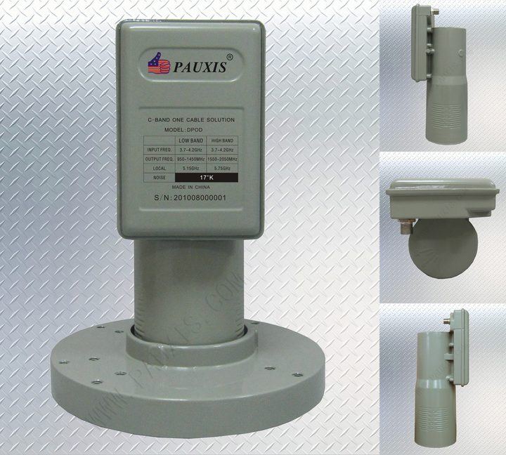 PAUXIS C-Band LNBF DPOD
