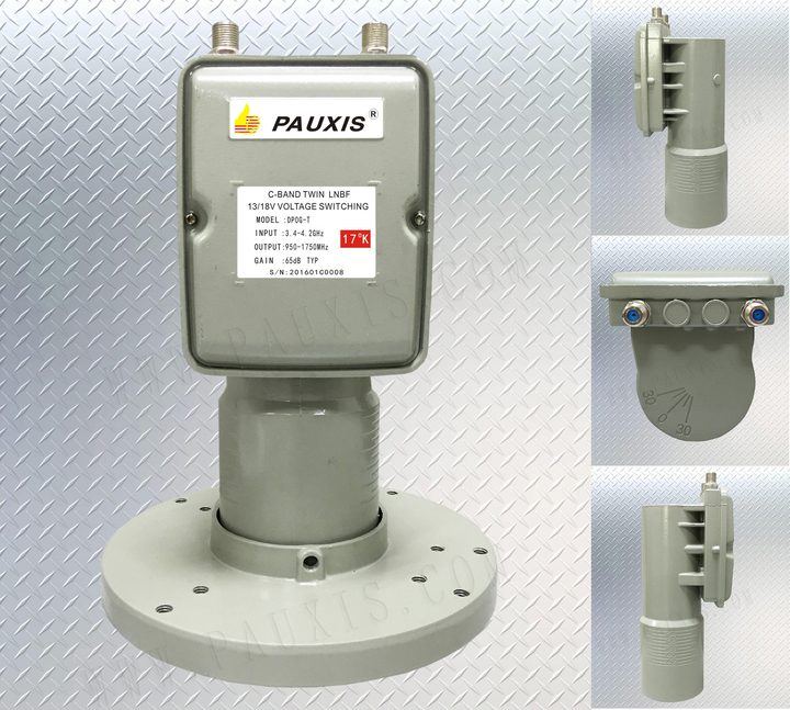 PAUXIS C-Band LNBF DPOG-T
