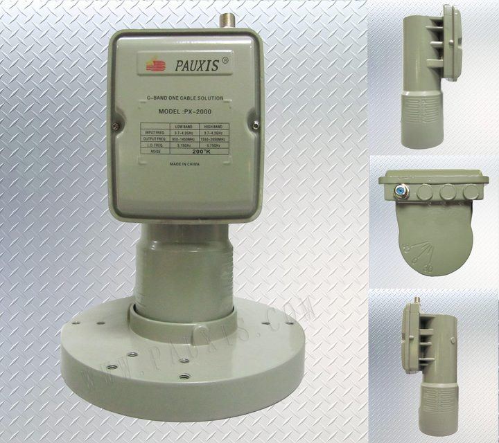 PAUXIS C-Band LNBF DPOG
