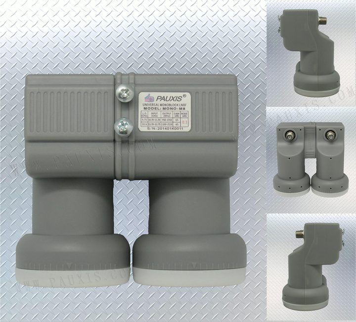 PAUXIS Ku-Band LNBF MONO8