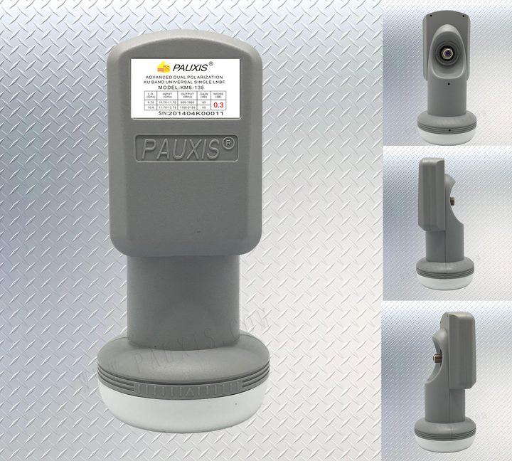 PAUXIS Ku-Band LNBF KM8-135