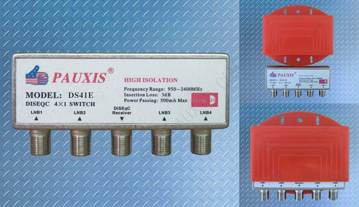 PAUXIS Switches, Splitters & Accessories DS41E
