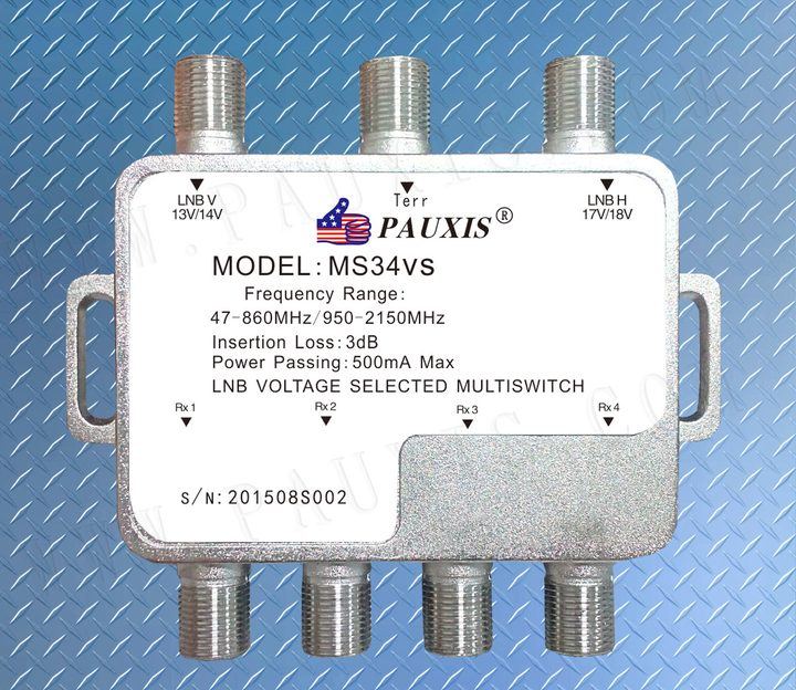 PAUXIS Switches, Splitters & Accessories MS34VS