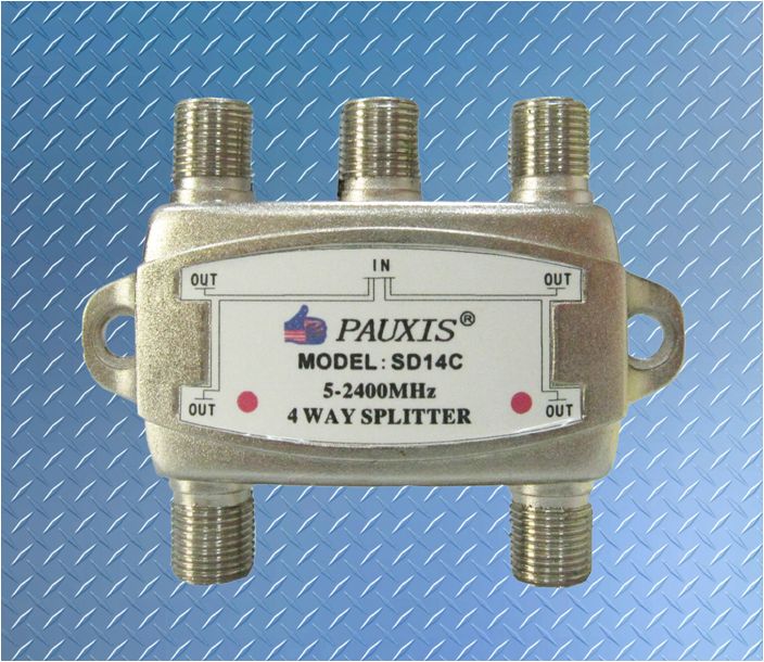 PAUXIS DiSEqC multiswitch and splitters